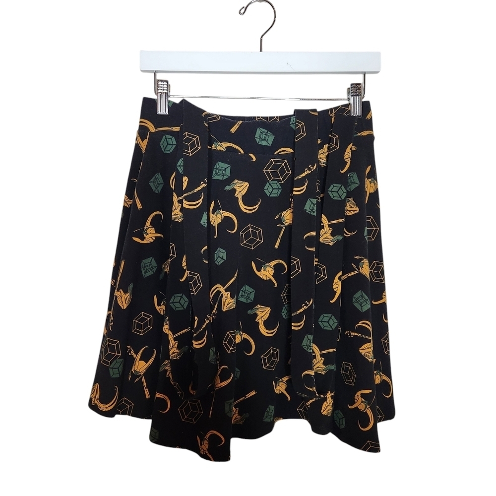 Marvel Her Universe Loki Skirt A-line Skirt With Suspenders Size Medium